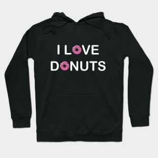 I Love Donuts Hoodie